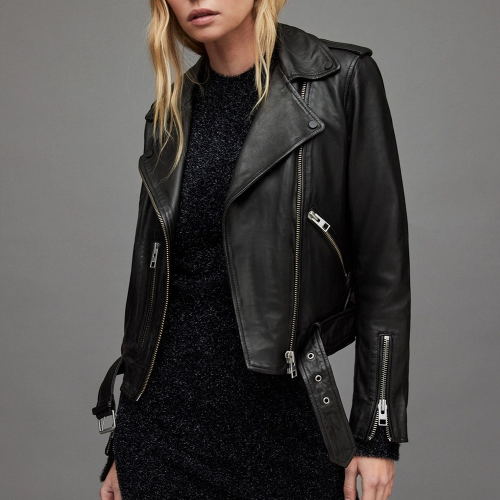 ALLSAINTS Balfern Leather Biker Jacket